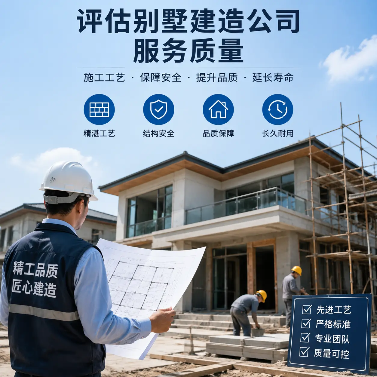 如何评估 六盘水 别墅建造公司的服务质量?