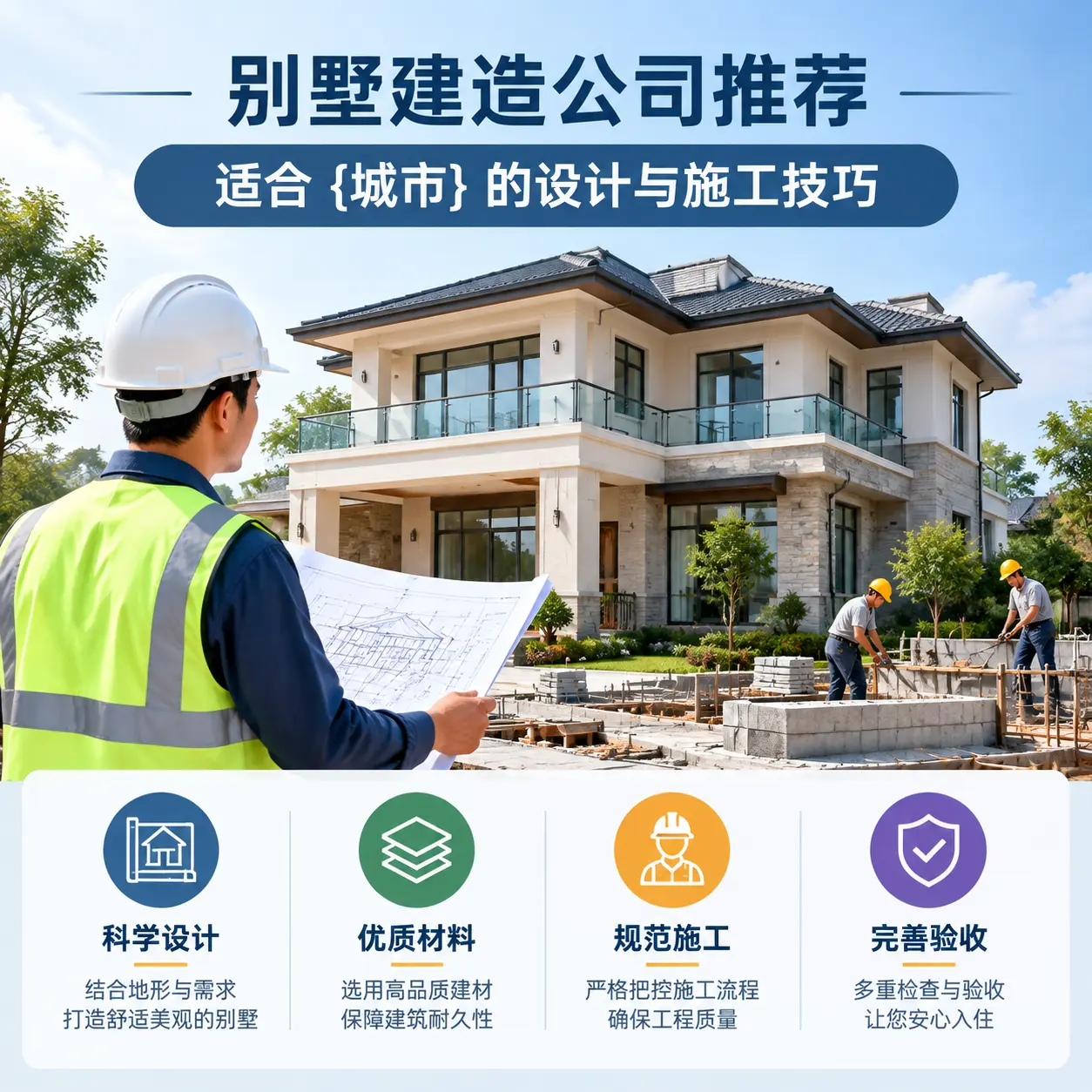 别墅建造公司推荐:适合 六盘水 的设计与施工技巧