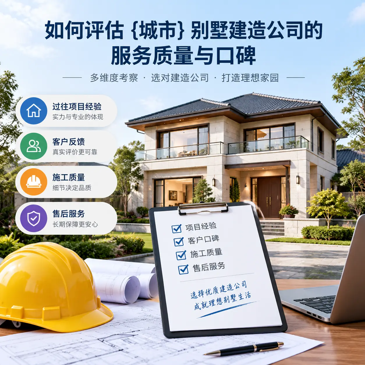 如何评估 六盘水 别墅建造公司的服务质量与口碑