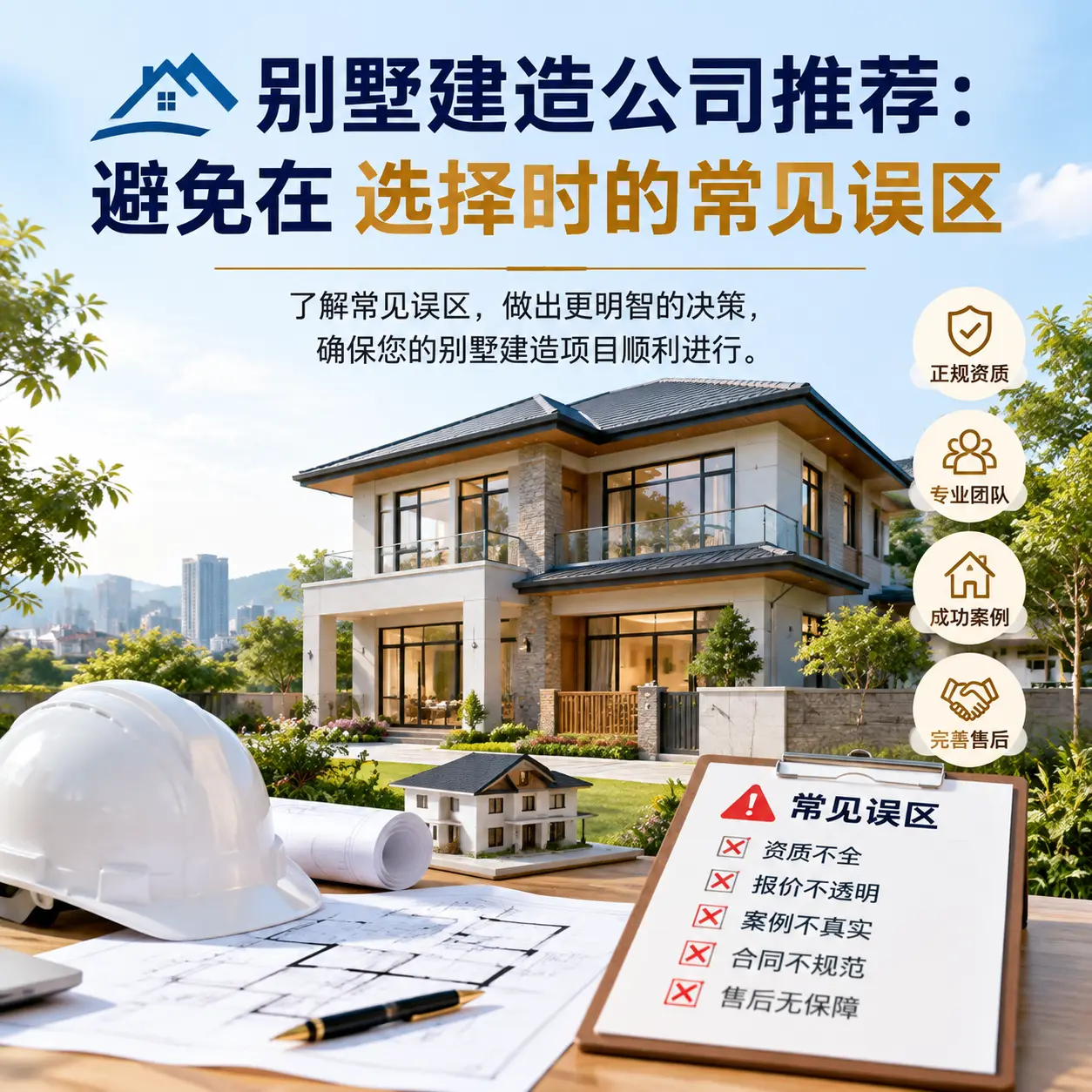 别墅建造公司推荐:避免在 六盘水 选择时的常见误区