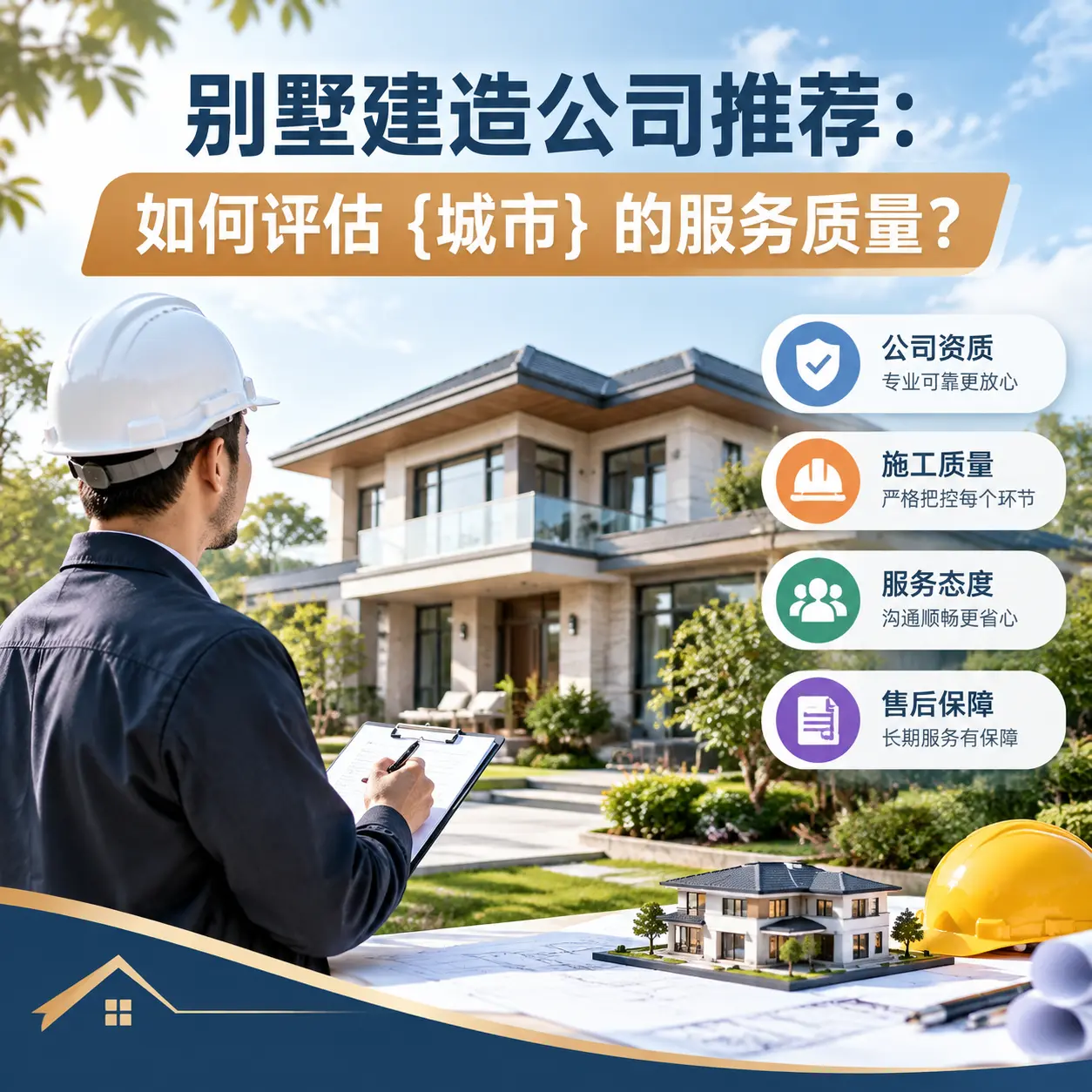 别墅建造公司推荐:如何评估 六盘水 的服务质量?