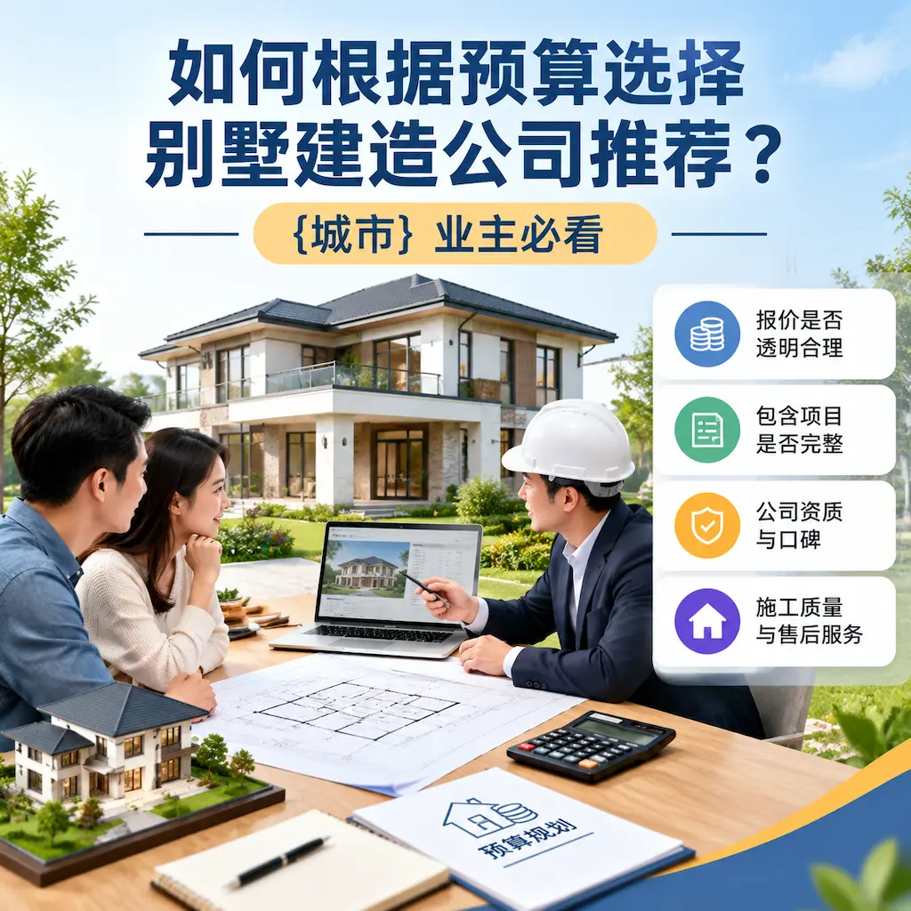 如何根据预算选择别墅建造公司推荐？ 六盘水 业主必看